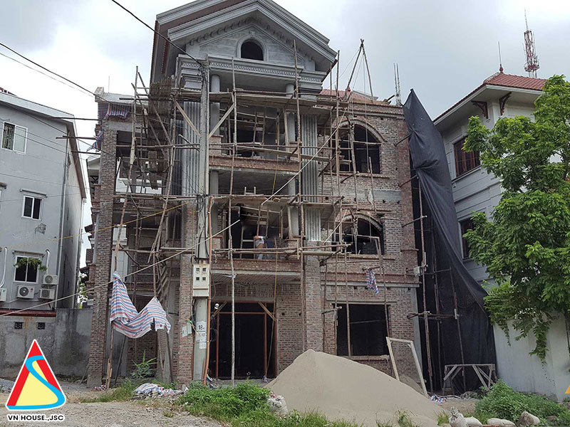Thi công nhà ở gồm những công việc