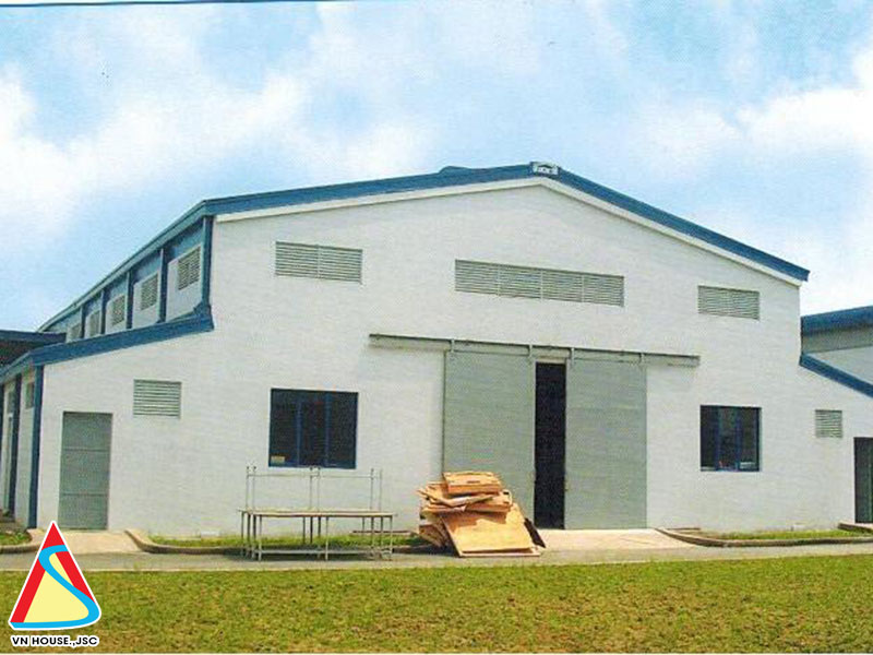 Xây Dựng Nhà Kho Khung Thép Tiền Chế Xây Dựng Nhà Kho Khung Thép Tiền Chế